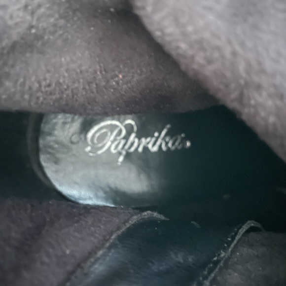 Black size 8.5 Paprika brand 4” heel boots - Picture 4 of 15